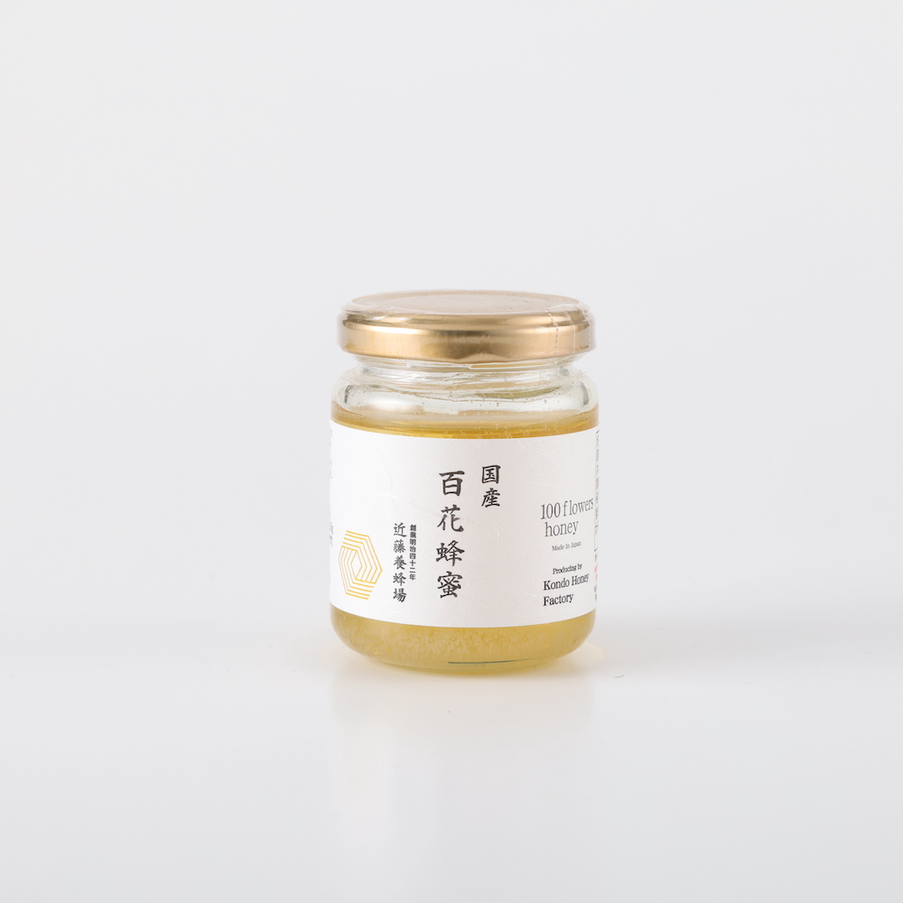 国産百花蜂蜜 140g 近藤養蜂場 － 尾粂 Online Shop